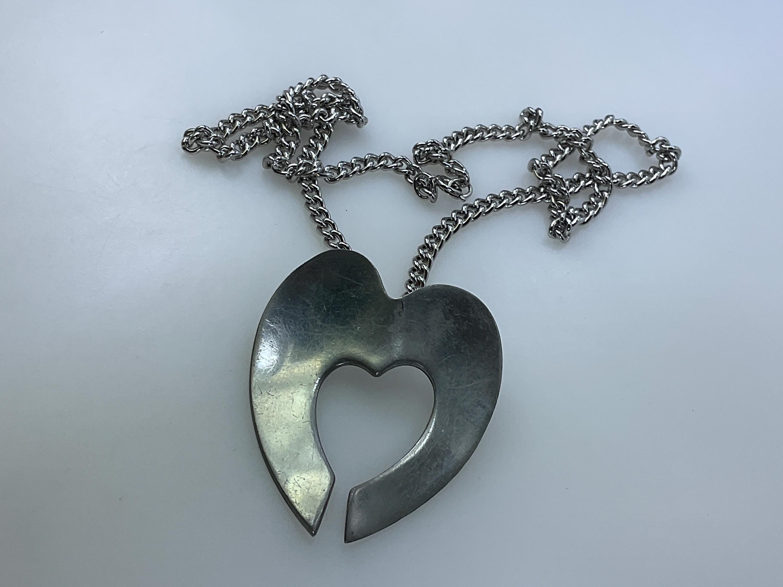 Belt ARTWEAR renaissance metal Chain‎ eye hearts **READ (weighty - SILVER TONE) Renaissance Belt for Women, Antique Silver, Chain Belt  main image 2