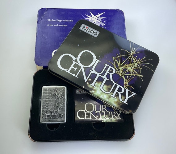 【極美品】EUソニー★ソウル・オリジナル・ 紙ジャケット・アルバ厶20CDBOX Vintage Zippo Lighter Our Century 2000 Unfired in Box With Broken