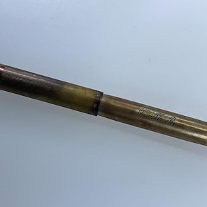 Vintage Wahl Pendant Fountain Pen Gold Filled Case 14k Nib Initials VMR Untested As Is Used