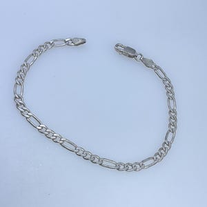 Vintage Art Deco Bracelet Sterling Silver MD28V Silver