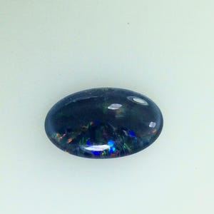 Vintage Opal Triplet Oval Cabochon Stone Supply Used