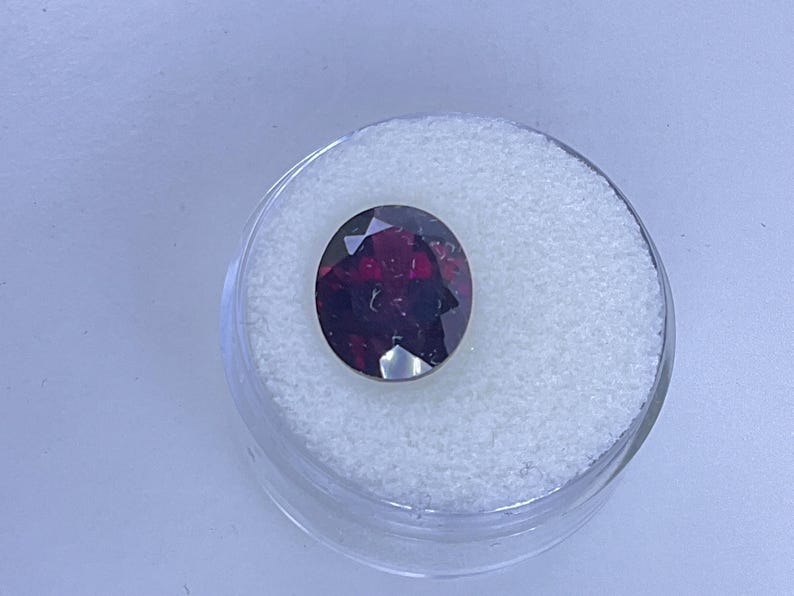 Vintage Gemstone Oval Garnet Stone Supply Used - Etsy