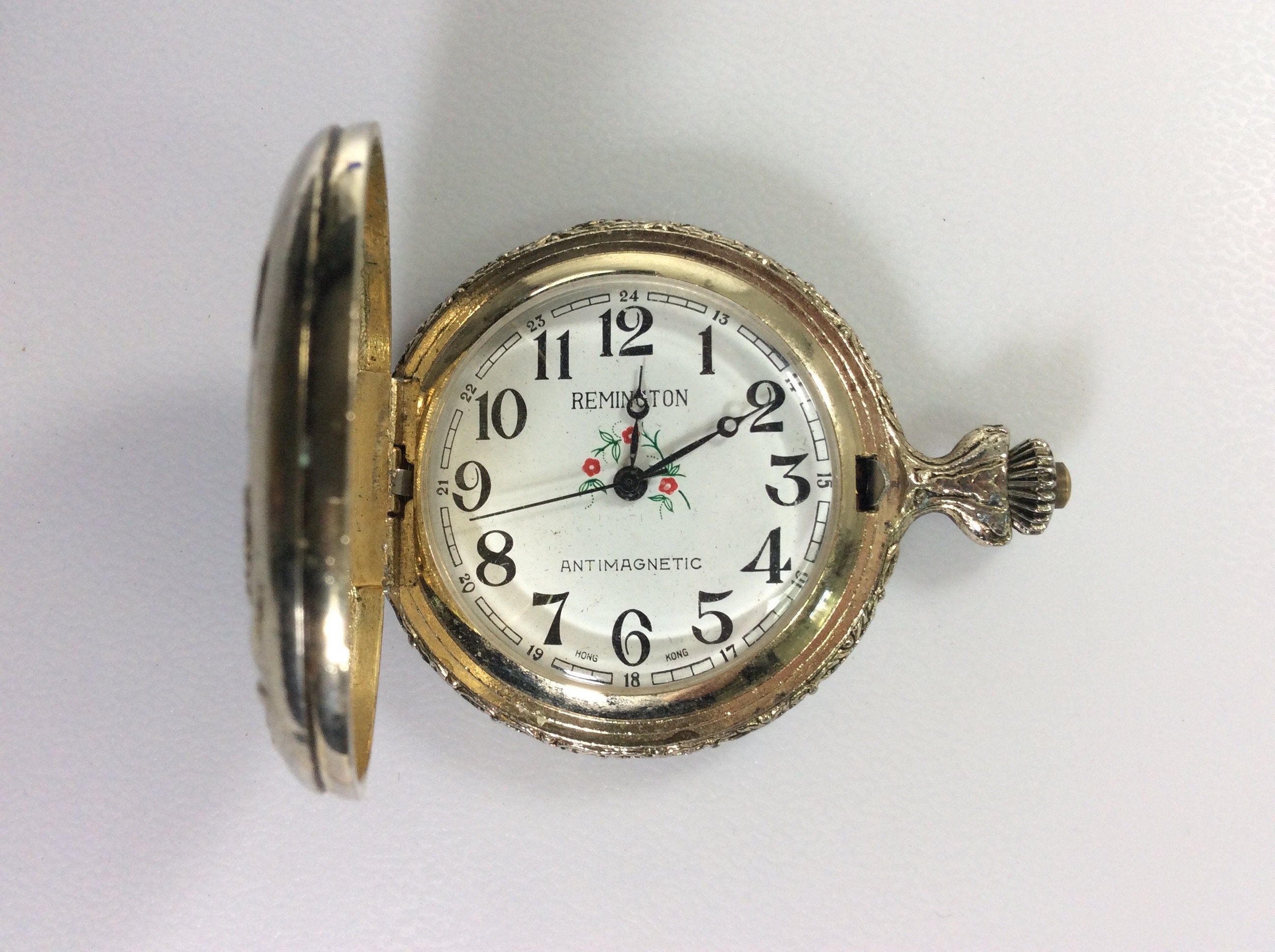 remington antimagnetic pocket watch