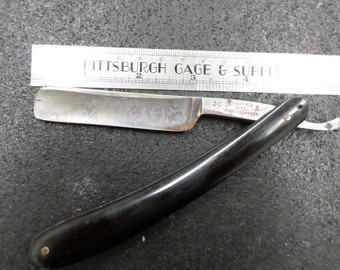 Sheffield England Germany Straight Razor Admirals Sampson Dewy Schley USed Needs Cleaned etc