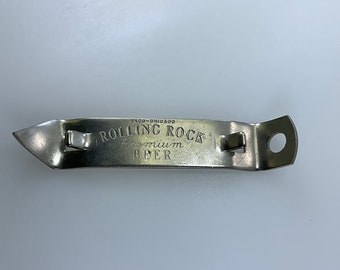 Vintage Bottle Opener Rolling Rock Premium Beer Used