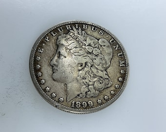 1899-O US Morgan One Dollar Silver Coin Money Used