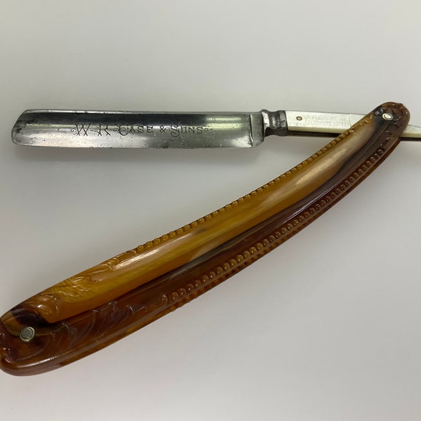 W R Case & Sons Vintage Straight Razor Etsy