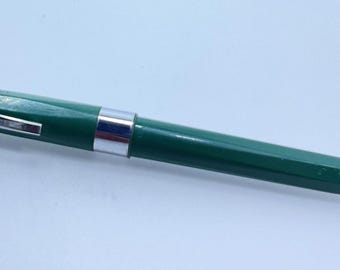 Vintage Green Sheaffer Pen Untested As Is Used