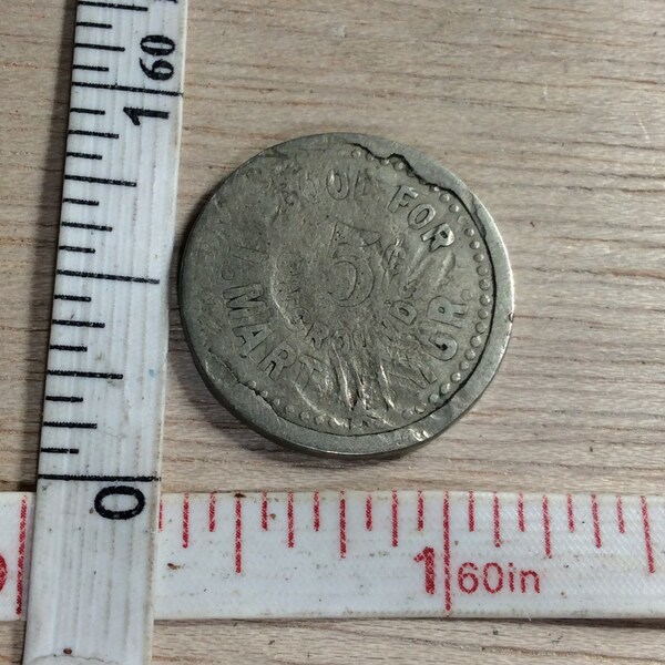 5 Cents Trade Token Etsy