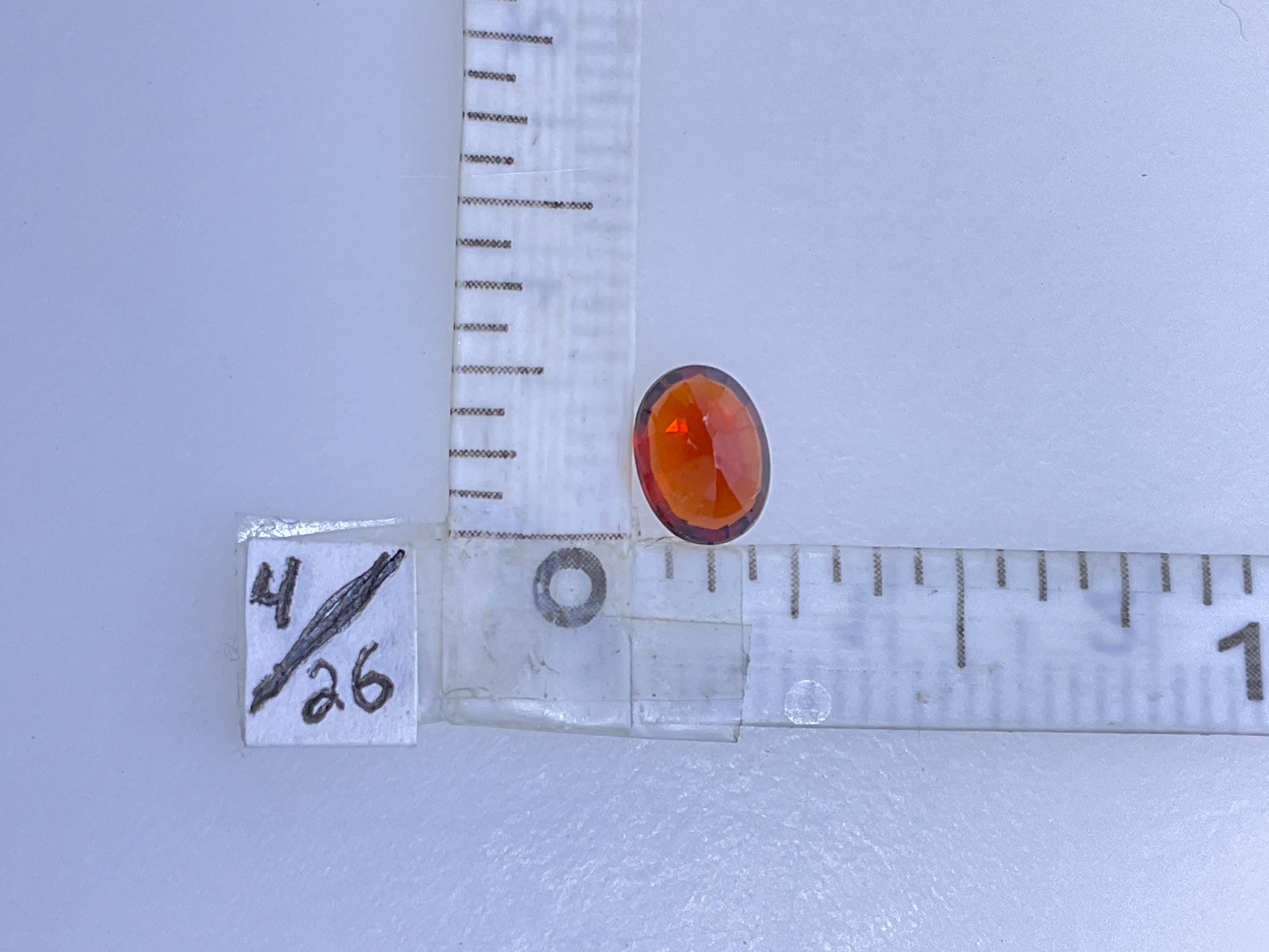 Vintage Gemstone Oval Garnet Stone Supply Used - Etsy