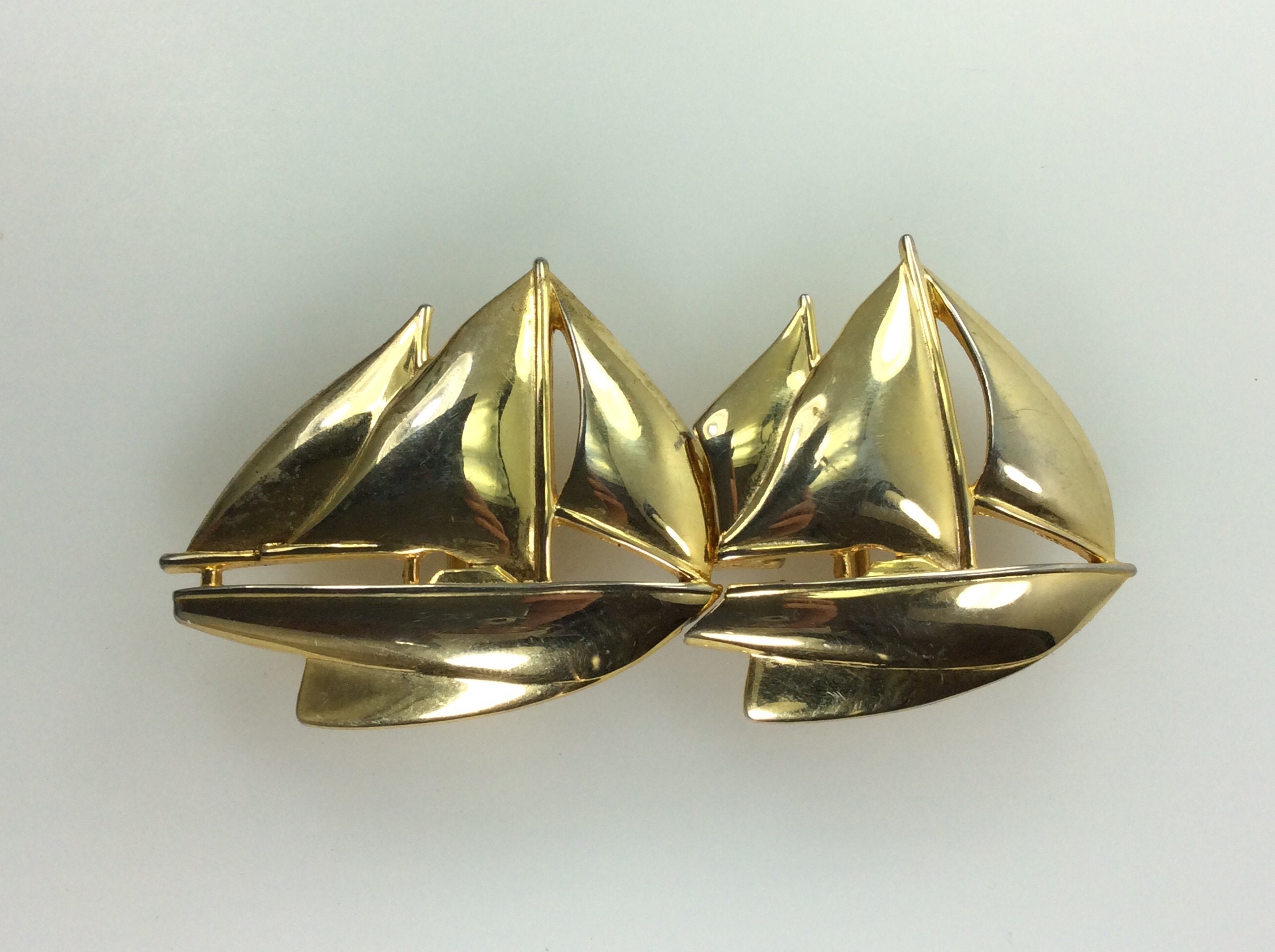 Vintage Paquette Belt Buckle Gold Toned 
