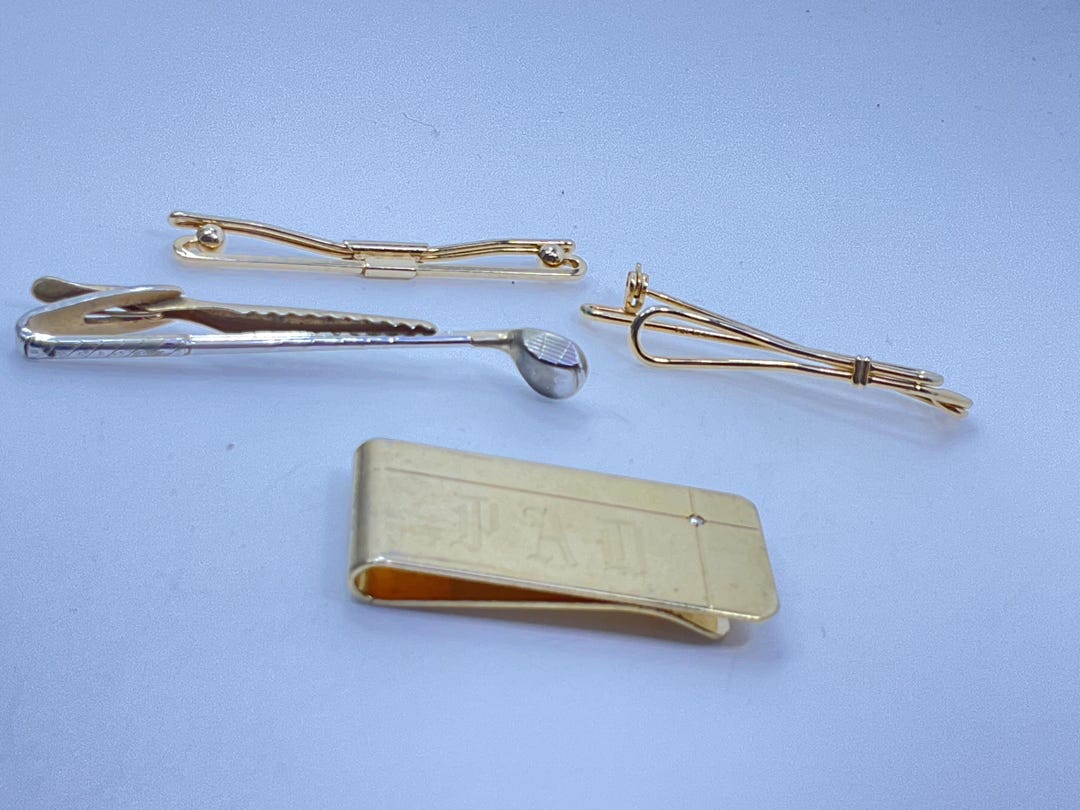 Use First Clips Vintage Lot of 4 Gold Toned Clips Used - Etsy