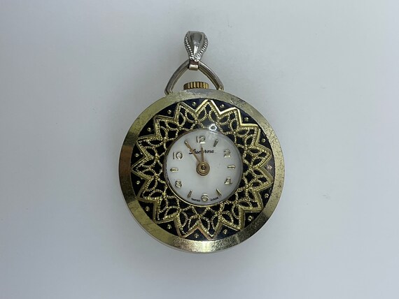 Vintage Swiss Lucerne Watch Necklace - Etsy