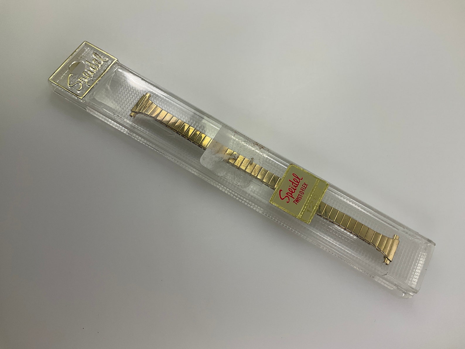 Vintage Speidel Watch Band Gold Toned Twistoflex Old Stock Etsy