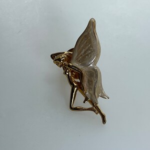 Kris Folly Brooch Gold Bow Brooch Vintage Kirks Folly large gold tone bow 2 main image 3