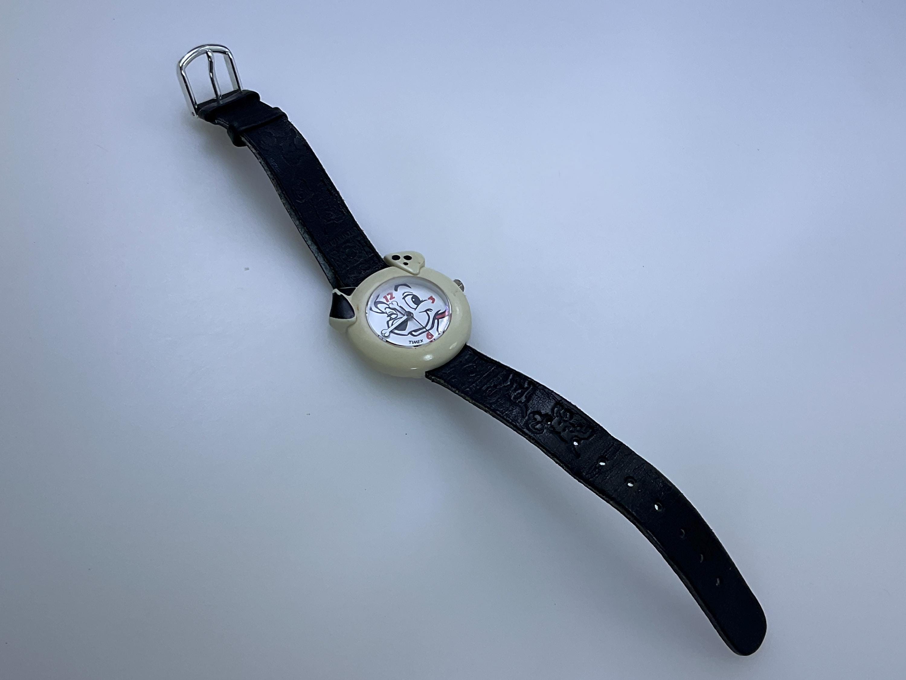 Watch Timex 101 Dalmatians never worn, with box and inatructions 90s TIMEX x 101 DALMATIANS VINTAGE QUARTZ WATCH | Artizen Store main image 4