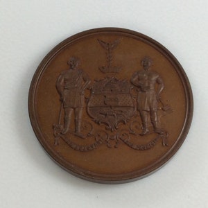 1898 Souvenir Token Sesquicentennial Reading Pa Used
