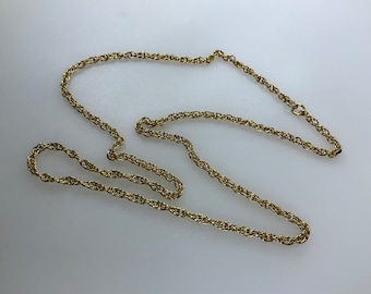 Vintage 23” Gold Toned Chain Used