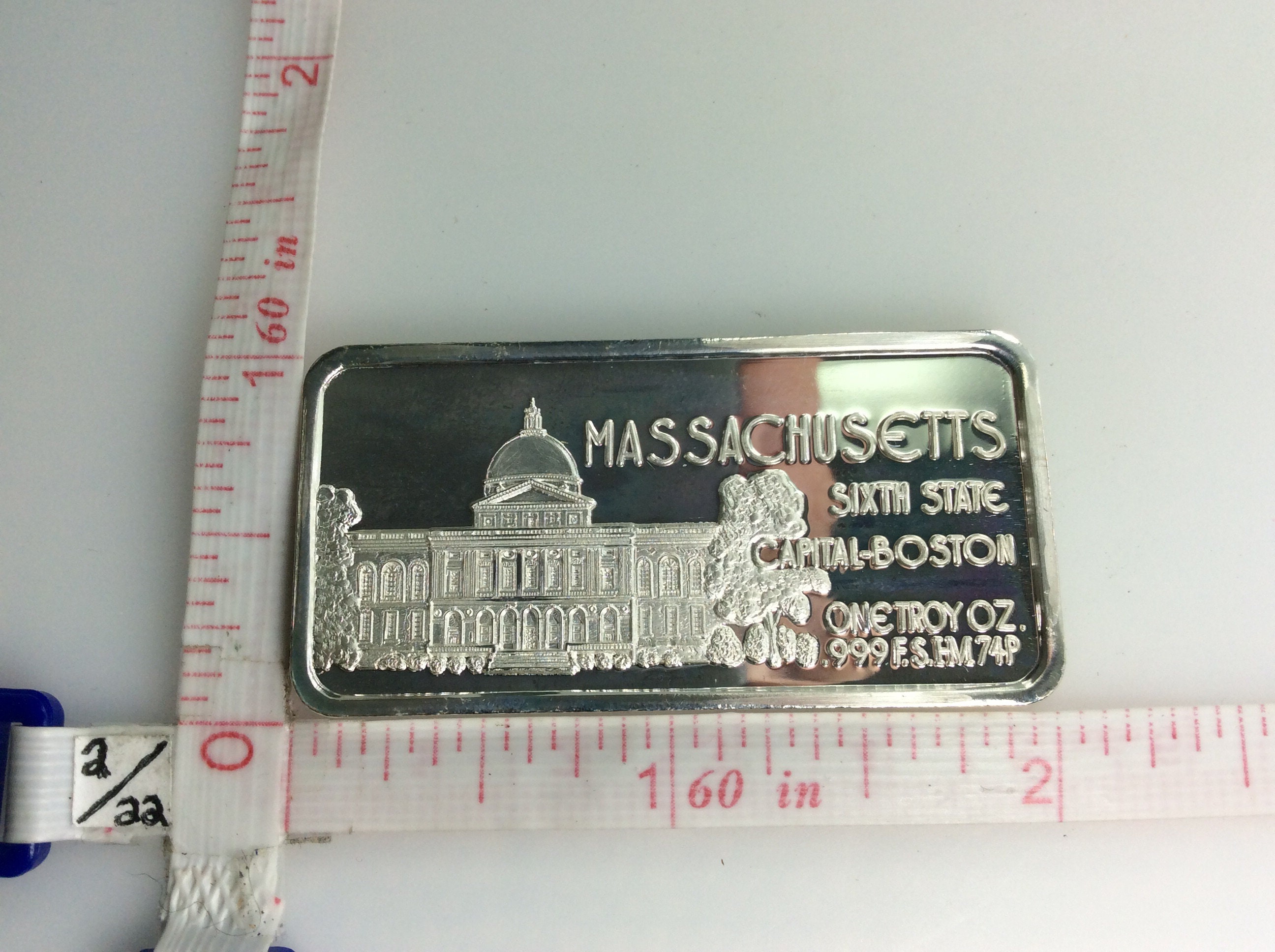 collectibles-vintage-silver-bar-us-massachusetts-6th-state-one-troy