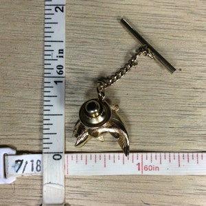 Gold ~ Smallmouth Bass ~ Tie Tack ~ FG086TT Gold ~ Smallmouth Bass ~ Tie Tack ~ FG086TT
