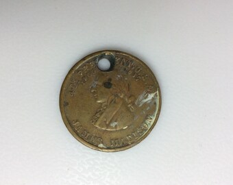 Vintage 1964 BARRY GOLDWATER FOR PRESIDENT USA Freedom Dollar Token Coin Vintage 1964 BARRY GOLDWATER FOR PRESIDENT USA Freedom Dollar Token Coin