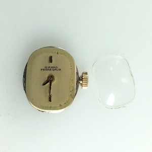 Vintage Gerard Perre Gaux Watch Mov&#39;t And Crystal Working Condition Used