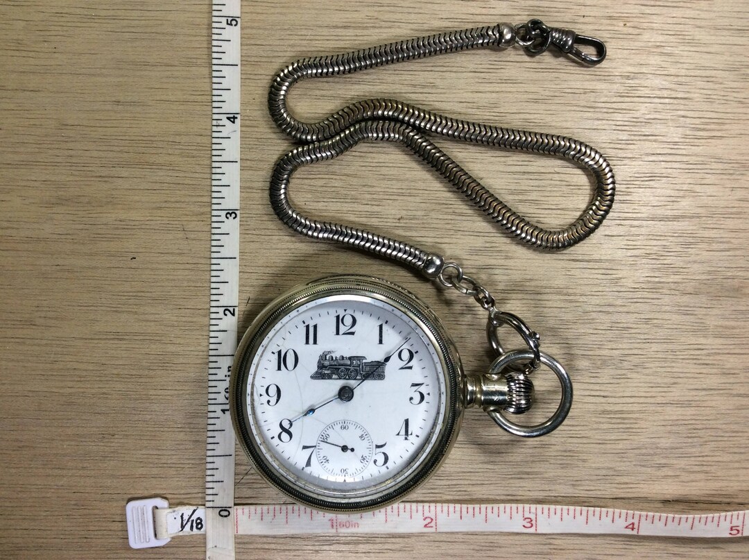 Vintage New York Standard Model New Era Pocket Watch 7j Etsy