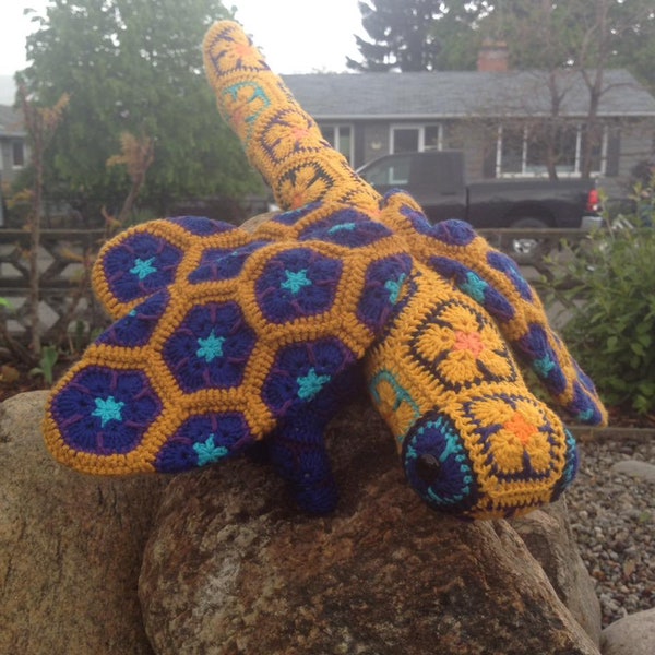 Doland the African flower Dragonfly Crochet Pattern - PDF only