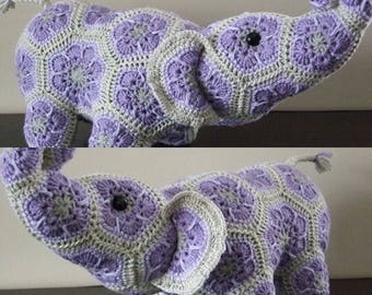 Custom hand made African Flower Elephant