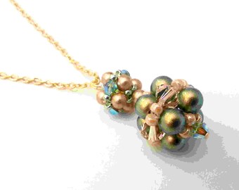 Beaded bead pendant beading pattern beading tutorials beading patterns beadwork