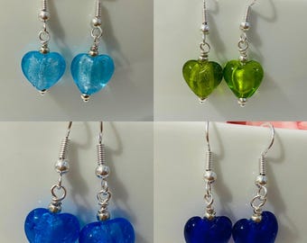 Handgefertigte Ohrringe aus 925er Silber und nickelfrei