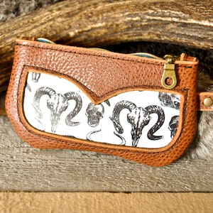 Porte-monnaie en cuir, western, porte-cartes, cadeaux pour elle, porte-clés, porte-monnaie d'identité, porte-cartes, fermeture éclair, lanière, cadeaux pour elle, lui