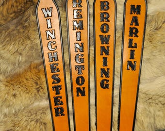 Personalized Leather Sling, Made to Order, Sling, Gifts for Him, Sportsman, Outdoorsman, Custom Name