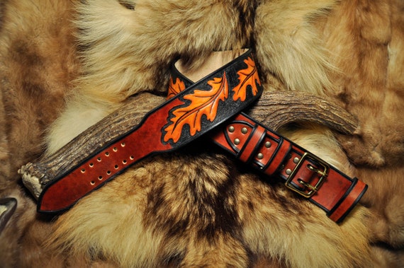 Kilt Belt, Custom Kilt Belt, Leather Kilt Belt, Ranger Belt, Leather Kilt Accessories, Viking Belt, Medieval Belt  - Made to Order -