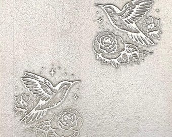 RMP6033-2 Winged Blossoms Rolling Mill Plate