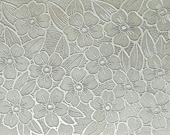 RMP1100 Forget Me Not Flowers Rolling Mill Plate Designed By Grace Wolf