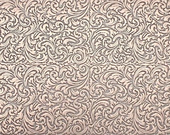 TTS1076 Flowing Filigree Textured Metal Sheet