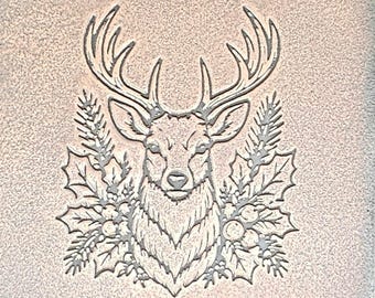 TTS6100 Winter Stag Tiny Textured Metal Sheet