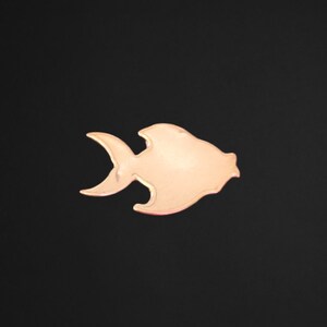 F0151 Fish Metal Blank