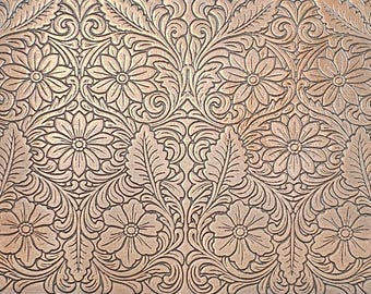 TTS1097 Heritage Bloom Textured Metal Sheet
