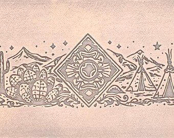 TTS1070 Spirit of the Mesa Textured Metal Sheet