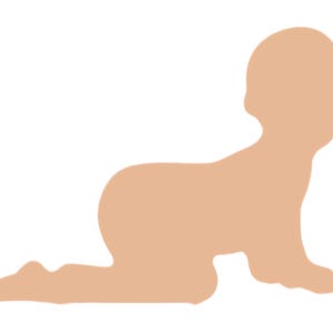 F6324 Baby Metal Blank