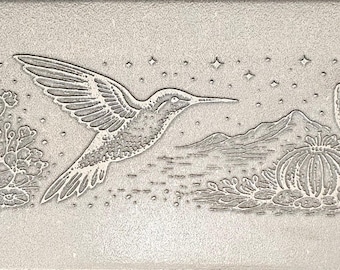 RMP1074 Prickly Pear Hummingbird Rolling Mill Plate