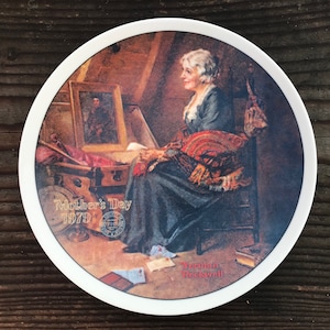 Norman Rockwell &quot; Reflections&quot; Plate by Knowles