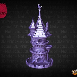Fate&#39;s End Wizard Dice Tower