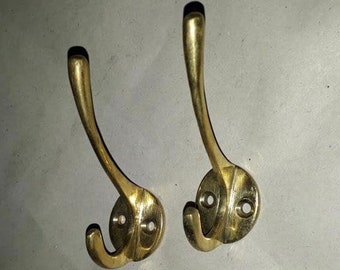 Vintage koperen haken - schip geborgen - gerestaureerd en gerenoveerd