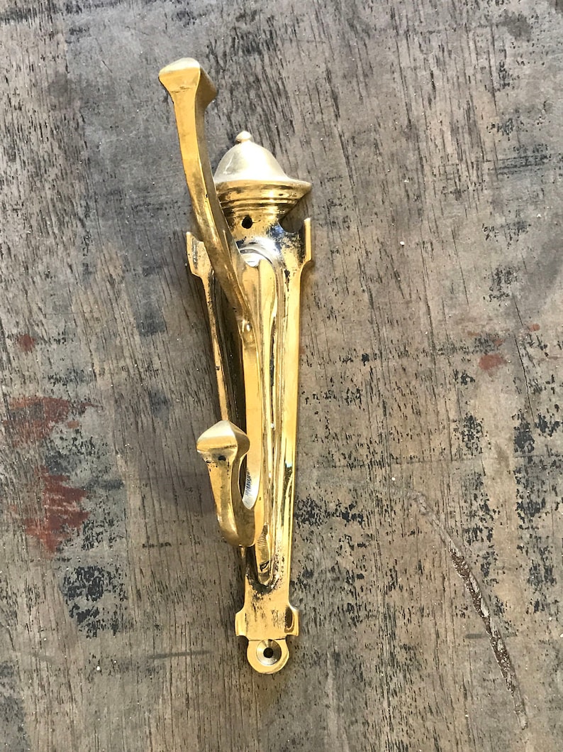 Vintage Large Brass Hooks Salvaged From a Luxury Ship Etsy