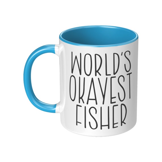 World's Most Okayest Fisherman - Gift Funny Fishing Mug