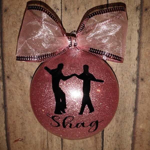 Shagging Christmas Ornament,North Myrtle Beach,Dancing,Beach Music,Shag,Christmas Ornaments, Personalized Ornament,Custom, Personalized,Gift