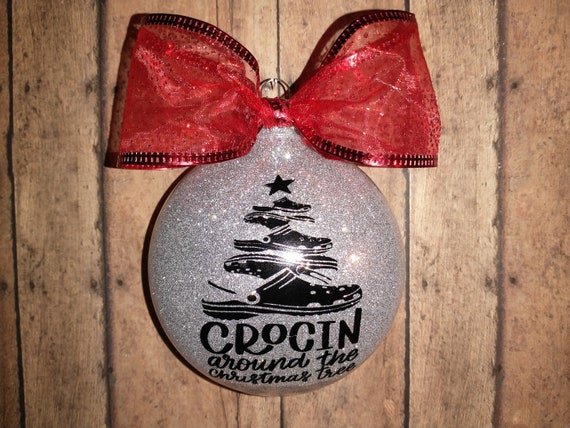 Croc Christmas Ornament Christmas Ornaments Crocs Croc Shoes